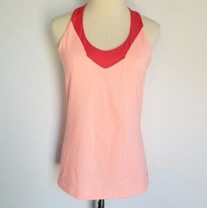 The Northface Orange Racerback Vapor Wick Tank, L